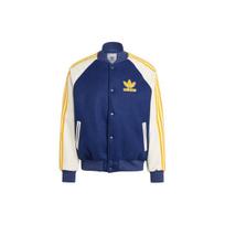 Adidas Originals Sst Bomber striukė dryžuota Colorblock Laisva ilgomis rankovėmis beisbolo uniforma Vyriška striukė Mėlyna IL2574 XL