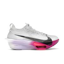 Nike Air Zoom Alphafly NEXT% 3 Balti Ryškūs Vynuoginiai Moteriški Bėgimo Bateliai Violetiniai-Agato Juodi FD8315-100 36.5