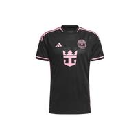 adidas Inter Miami CF 23/24 Messi Authentic Away marškinėliai juodi vyrams Streetwear JE9745 M