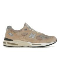 New Balance 991v2 Pagaminti Anglijoje Cuban Sand Unisex Sportbačiai Rudo Atspalvio Harbor-Mist Sidabriniai U991BE2 41.5