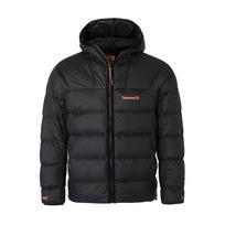 Timberland Atsparus vandeniui su gobtuvu pūkinis striukė Vyriška striukė Juoda A5M6P-001 XS