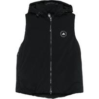 Adidas X Stella McCartney Bendradarbiavimo Logotipo Berankovis Su Gobtuvu Užtraukiamas Liemenė Moteriškos Liemenės JW2038 L black
