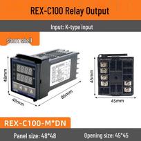 REX-C serijos intelektualus PID skaitmeninis temperatūros reguliatorius-prietaisas