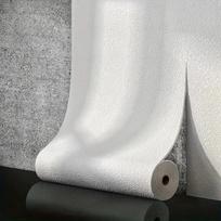 50cm lipnių putų sienų panelių plati 3D lino PVC tekstūra vandeniui atspari garso izoliacija nuimama svetainei miegamajam namų dekorui 1pcs 50cmX5m balta