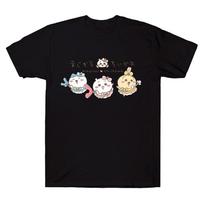 Chiikawa's Magical Girl T Shirts Magical Chiikawa Kawaii Cartoon Tees Unisex Anime Casual Clothes Tops Cotton T-shirts XS juoda