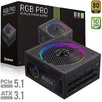 Gamemax RGB PRO 750G, 750W, 80PLUS Gold, ATX 3.1, PCIe 5.1 RGB PRO 750G