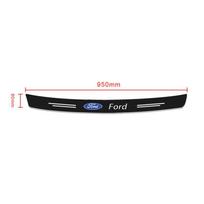 Anglies pluošto automobilio bagažinės galinio buferio 3D lipdukas apsauginė plokštė apsauga Ford Focus Mk2 Mk3 Fiesta Ranger Mondeo S-MAX Kuga Mustang automobilių prekės
