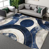 Šiaurietiškas geometrinis kilimas svetainės dekoravimui Sofa Stalas Didelio ploto kilimai Neslystantis prieškambario balkono kilimas Miegamojo prabangūs kilimėliai 60*90cm