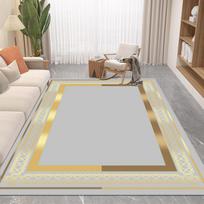 Šiaurietiško prabangaus stiliaus kilimas svetainėje Lengvai valomas Sugeriantis minkštas kilimėlis Neslystantis svetainės dekoras Kilimai Didelio dydžio Kambario grindų kilimėliai 60*90cm