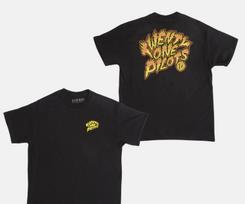 Twenty One Pilots Rėminis Premium Dažytas T-shirt Streetwear T-shirt Mados T-shirt'ai Vyriški Moteriški Drabužiai Grafiniai T-shirt'ai S