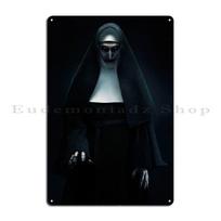 Mergelė demonė Valak Metalinė plokštė Plakatas Dekoracija Svetainė Individualus Vintažinis Namų Skardinis ženklas Plakatas 20x30cm