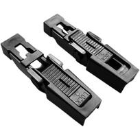 2X priekinio valytuvo šluostės svirties užrakto tvirtinimas BMW 5 serijai 1996-2003 A4 B6 2000-2003 Peugeot 607 automobilio keitimas E39 juoda
