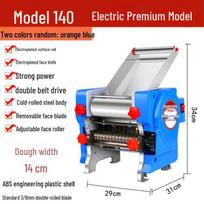 Baishuiwang daugiafunkcinė elektrinė makaronų ir koldūnų mašina - nerūdijančio plieno, visiškai automatinė mėlyna edition 140 modelis 180w ekonominė spalva