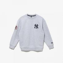 New Era Džemperis Pilkas Melange New York Yankees Komandos Logotipas Grey/K130