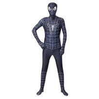 Vaikų kostiumai Superherojus Miles Žmogus-voras Cosplay Kombinezonas Bodysuit Zentai Paleidėjas Helovino kostiumai vaikams suaugusiems 100