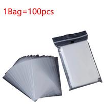 100/300Pcs Soft Transparent Card Sleeves Premium Clear Playing Games Collectible Protector Cards