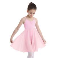 Vaikai Merginos Kryžminė Kamisole Trikota Ballet Tutu Suknelė Šokių drabužiai Kostiumai 4-5 Years rožinė