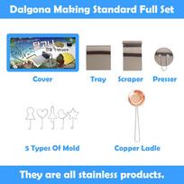 Dalgona gamina 3 rinkinius (Žaidimas „Squid“ iš „Netflix“.) Standard