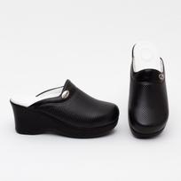Ortopedinės moteriškos medicininės klumpės – neslystančios, patogios 35 black