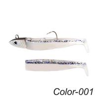 Minnow Black Jig Head žvejybos masalas Minkštas lydekos masalas 5g/12g/25g Ešerių žvejybos minkštas silkės masalas Valčių kiemo ešerių masalas 7CM/5g