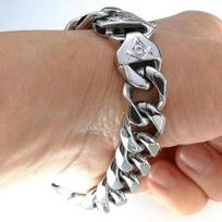 Laisvųjų masonų masonų grandinėlė iš nerūdijančio plieno sidabro spalvos vyrams ir moterims 13mm-26cm Length gray