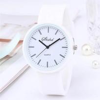 Atsparus vandeniui vaikiškas laikrodis Atsitiktinis skaidrus laikrodis Mergaitės berniuko laikrodis Mergaičių silikoniniai riešiniai laikrodžiai Vaikų laikrodis relogio montre enfant balta