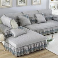 Europa sofos užvalkalai svetainei Sekcijinis užvalkalas nėrinių dekoras Kampinis sofos užvalkalas rankšluostis Namų baldų apsauginis dėklas sofai cushion cover 30x50