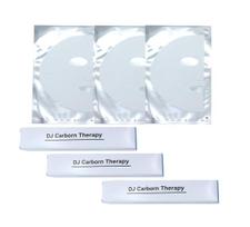 DAEJONG MEDITEC] DJ CARBOXY THERAPY CARBORN THERAPY CO2 GEL, Kbeauty, Korėjos kosmetika 3gel + face sheets 3ea white