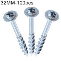 100 vnt ST4 32/38/50/63mm savisriegiai varžtai Kišeninis skylė Jig Medžio apdirbimas 32mm