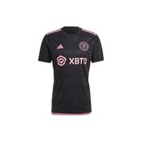 adidas Inter Miami CF Lionel Messi 22/23 išvykos replika žaidėjo marškinėliai juodi vyriški gatvės apranga JE9704 L