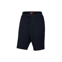 Nike Tech Fleece Shorts with Alphabet Logo and Drawstring Men Bottoms Black 805161-010 XL