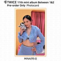 DU KARTUS 11-asis mini albumas tarp 1 ir 2 Mina Photocard atviruko Polaroid POB lipdukas Photocard - POB #01
