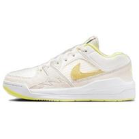 Air Jordan Stadium 90 GS Sail Light Laser Orange Kids Sneakers Cream White Laser-Fuchsia DX4399-181 37.5