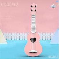 Vaikų Havajų gitara Muzikiniai žaislai 4 stygos Maža gitara Montessori ugdymo instrumentai Muzikinis žaislas Mokymasis 3–6 metų berniukų dovana