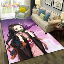 Kamado Nezuko Demon S-Slayer Anime kiliminis kilimėlis miegamojo svetainei namų sofos dekoravimui, vaikų žaidimo didelio dekoro grindų kilimėlis 40cm x 60cm