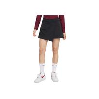 Nike Sportswear Tech Pack Asymmetrical Quick-Dry High-Waisted Skort Women Bottoms Charcoal-Black DV8492-010 XL black