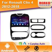 Automobilio radijas Renault Clio 4 2012 - 2018 m. Belaidis Carplay Android Auto Multimedijos grotuvas Stereo 2Din 4G Wifi DSP 4 core 1GB+32GB carplay