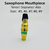 Metalinis saksofono kandiklis su liežuvėlio spaustuku Tenoro, Soprano, Alto saksofonams Dydis 56789 7|Tenor black