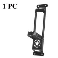 Durų lankstas pakopa kojai pedalas Jeep Wrangler JK JKU JL Unlimited Gladiators JT 2007-2024 Automobilio durys Metalinė pakopos plokštė Priedai