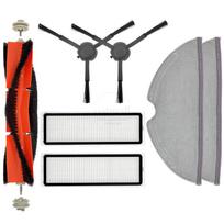 Priedai, skirti Xiaomi MI Robot Vacuum Mop 2 / 2 Pro+ STYTJ02ZHM dulkių siurblio atsarginių dalių keitimo rinkinys, pagrindinis šepetys, šepečio dangtelis, filtrai, šluostės Kit 1