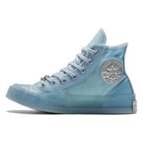 Converse 1970-ųjų Chuck 70 Kasdieniai Universalūs Neslystantys Patvarūs Vidutinio Aukščio Drobės Batai Unisex Kelnaitės Mėlyni A02315C 36