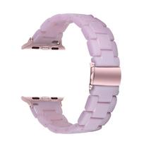 Suderinamas dervos ir guminis dirželis Apple Watch 42mm/46mm 22mm Connector Width dangaus mėlyna spalva