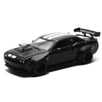 1/36 Dodge Challenger SRT JAILBREAK Surinkta Modifikuota Versija Lydinio Metalo Liejinio Modelio Automobilis Kolekcionuoti Hobis Butikas Dovana Berniukui juoda