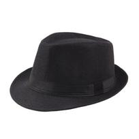 Madinga plačiabrylė vyriška šiaudinė skrybėlė moteriška vasarinė vienspalvė fedora džiazo saulės kepurė lauko laisvalaikio panama kaubojiška skrybėlė juoda
