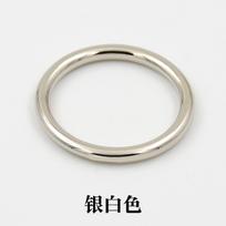 Metalinis žiedas Sagtis Bagažas Moteriškas Ilgas paltas Paltai Dekoratyvinis Mygtukas Apskritimas Drabužių Aksesuarai Silver * Inner Diameter 1cm * Round