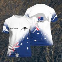 MOTO vasariniai marškinėliai su Australijos vėliavos grafika vyrams, madingi sportiniai trumpomis rankovėmis, laisvi marškinėliai, Australijos futbolo komandos, unisex viršutiniai drabužiai S