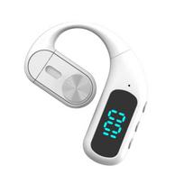 Su Bluetooth suderinamos ausinės, stabilus ryšys, triukšmo mažinimas, IP54 atsparumas vandeniui, kalbos vertimas, belaidės ausinės A balta