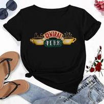 Unisex Central Perk Marškinėliai Draugai TV Serialas Moteriški Marškinėliai Draugai Central Perk Kavos Parduotuvės Marškinėliai Mieli Geriausių Draugų Marškinėliai Hipsterių Viršutiniai Drabužiai S