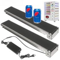 600 mm Mini konvejerio juosta Automatinis prekybos aparatas Nerūdijančio plieno butelių konvejerio juostos takelis Krovinių juosta Konvejerio mašina Type 2