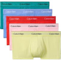 Calvin Klein vidutinio juosmens bokseriai Patogūs apatiniai 5 vnt. vyriški apatiniai NB4230-VST M
